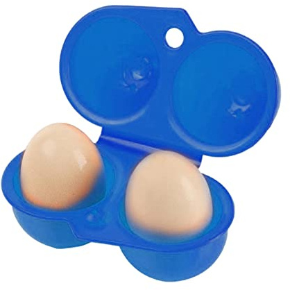 Yeeda Huevera para camping y viaje, portátil, soporte para huevos plegable, para picnic al aire libre