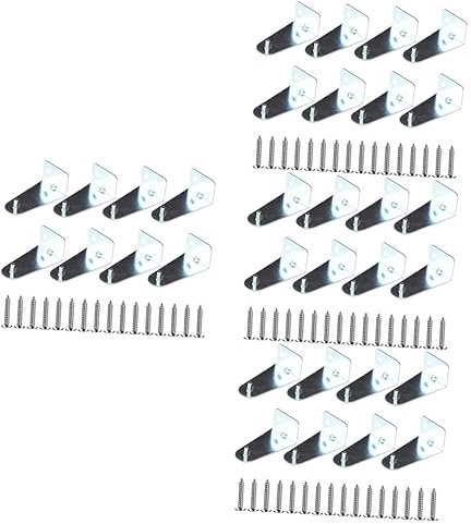 Garneck 4 Sätze Jalousie-kordelhalter Jalousie-halterungen Universell Passend Für Jalousietypen 8 Stück * 4