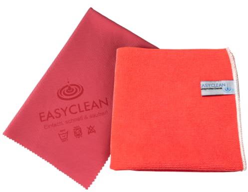 EASYCLEAN Allzweck- und Fensterputz-Set (Rot/Cherry)