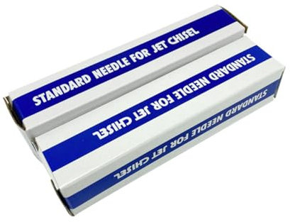 Escalador De Aguja De Aire,Herramienta De EliminacióN De CorrosióN De Escoria De Pintura De óXido De Pistola De DesoxidacióN De Aguja De Cincel De Chorro NeumáTico De 4000 Rpm,Needle(3x180mm)