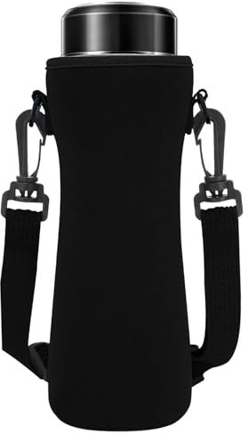 Neopren-Flaschenhülle, Neopren-Wasserflaschenhalter - Trägerhaltertasche | Ergonomische Wasserflaschenhalter-Tasche, isolierter Flaschenhalter, Wasserflaschen-Taschenträger für Erwachsene