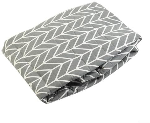 Copriasse da stiro extra largo con coulisse, progettato per assi da 147 x 48 cm (freccia grigia)
