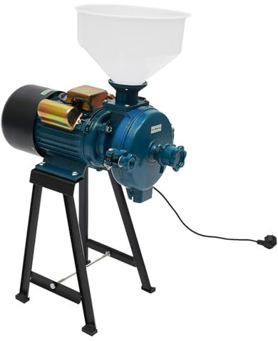 TouSuaRSi Molinillo eléctrico de 2,2 kW, 220 V, trituradora de granos, para granos, maíz, paja, forraje