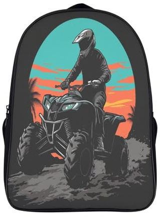 kaiyun Motocross Kinderrucksack,große Kapazität,Schultasche,Teenager Motorrad Rucksack 16 inch