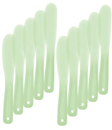 ERINGOGO Silikon Kosmetikspatel 20 Stück Langlebig Bruchfest Lang Für Make up Mixer Und Gesichtscreme Rühren Ergonomisch Glatt Make up Zubehör Für Beauty Anwendung