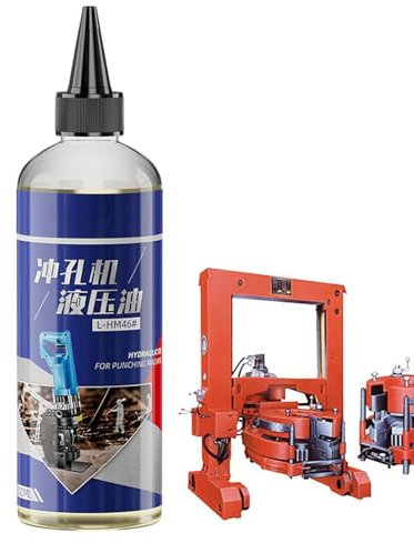 300ml Hydrauliköl Für Stanzmaschine, Spezial-Verschleißschutz-Hydraulikgetriebeöl – Frostschutz Und Langlebig, Kompakt Und Praktisch, Geeignet Für Mechanische Ausrüstung