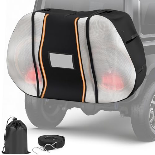 Storystore Fahrradabdeckung Wasserdicht 204 x 127 x 91cm Fahrradschutzhülle | Wasserdicht E Bike Transportschutz Set Oxford Fahrradabdeckung für 2 Fahrräder für E-bike Fahrrad mit Spannseil und Tasche