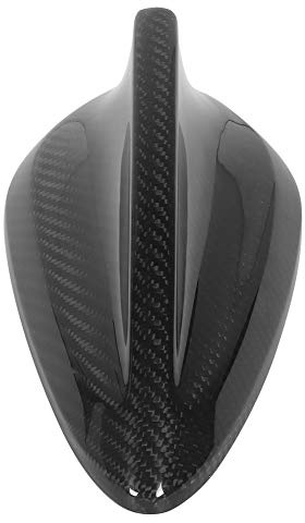 BONKZEBU Copertura Antenna Pinna di Squalo in Fibra di Carbonio Elevata Tolleranza Al Calore per E90 E92 E46 E36 E60 E70 F20 F30, Decorazione Esterna Dell'auto (Stile F30)
