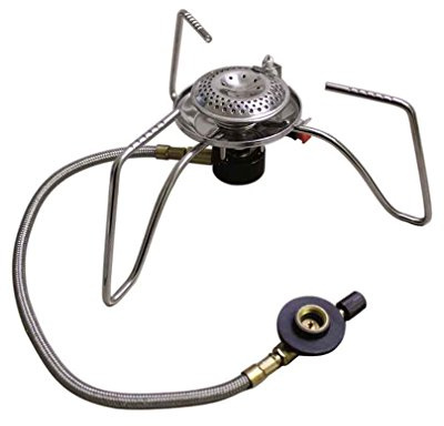 Mil-Tec - Réchaud à Gaz avec Tuyau Mil-Tec - STURM - Gris