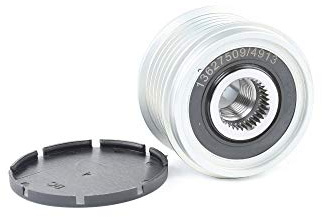 RIDEX Generatorfreilauf Riemenscheibe Lichtmaschine Ø59mm 01204177 013258483 1204177 Kompatibel mit OPEL Corsa D Schrägheck S07 INSIGNIA Caravan Mokka/Mokka X J13, BMW 3 Limousine E90