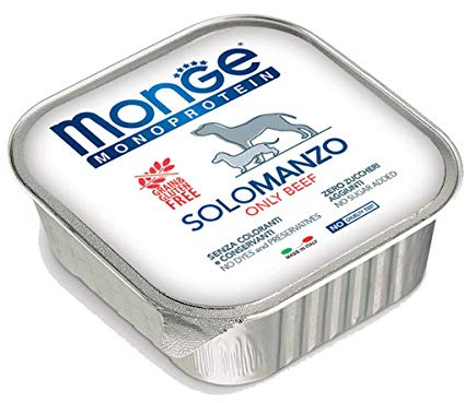 Monge Dog Solo Manzo 24X150gr - Umido vaschetta Cane