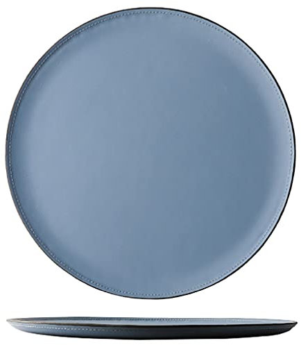 Leder Tablett, Valet Tray,Taschenleerer Leder,Men Women Jewelry Key Tray,PU Leather Tray,Mehrfarbiger Taschenleerer ​in Nappa Leder für Ihr Haus,Ordentlich Tablett ( Color : Blue , Size : Style 1 )