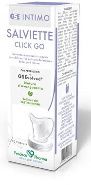 PRODECO PHARMA Intimo Tücher CLICK GO Hygienetücher Intimpflege (10 Stück)