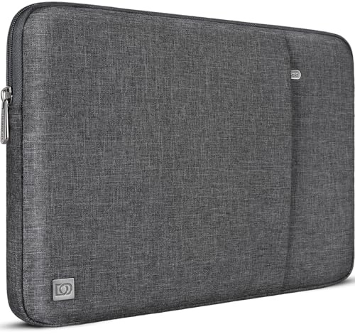 DOMISO Laptoptasche Laptop Tasche für 15 Zoll MacBook Air M5 2026/M4/M3/M2 | Laptophülle Notebook MacBook Tasche Laptop Hülle Case für MacBook Air 15 Zoll(2026–2023),Wasserdichte Schutzhülle,Dunkelgrau