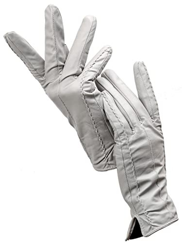 Winter Warm Kurze Leder Damen Handschuhe Drive Ultra Dünn Farbe Leder Handschuhe