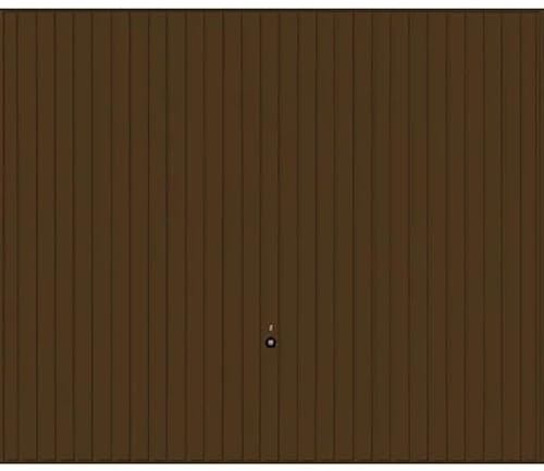 Garagen Schwingtor N80 Berry Pearlgrain Typ 902-4 Größen - 2 Farben (2375 x 2125 mm, Terrabraun RAL 8028)