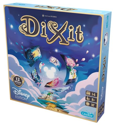 Asmodee Dixit Disney, Juego de Mesa de Imaginación y Creatividad