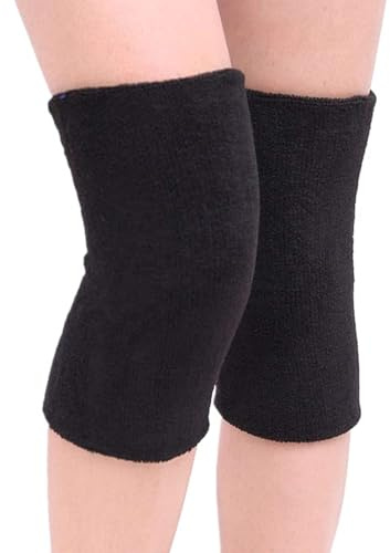 1 Paar Kaschmir Elastische Kniebandage Winter Kniewärmer Knieschützer Thermo Knieorthesen Warme Kaltes Knie Kniemanschette Therapie Knieschoner Knie Arthritis Gelenkschmerzlinderung für Damen Herren