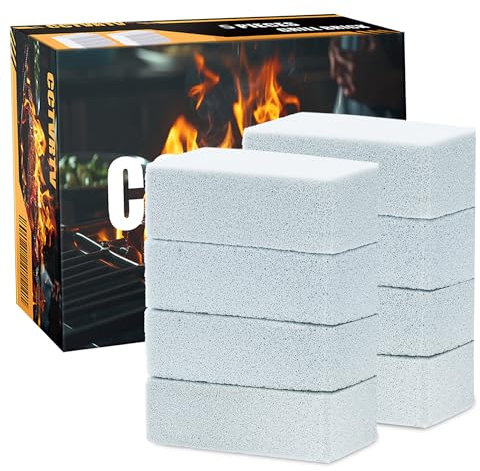 CCTVRTV Heavy Duty Grill Cleaner, Grill Cleaning Bricks, Pumice Griddle Cleaning Stone Removing Stains for BBQ, Swimming Pool, Sink(8 Pack)