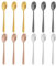 12 Pieces Stainless Steel Spoons, Espresso Spoons, Gold Spoons, Mini Spoons, Matte Gold Small Coffee Spoons, Teaspoons, Spoon Set Gold