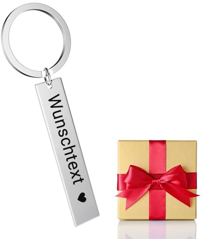 NGTSFLY Schlüsselanhänger Personalisiert | schlüsselanhänger mit gravur | schlüsselanhänger selbst gestalten | Personalisiertes Geschenk für Freund, Freundin,Papa, Mama, Freund