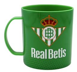 CYPBRANDS Betis, Taza, Tazas Originales, Desayunos, Menaje, Color verde, Producto Oficial