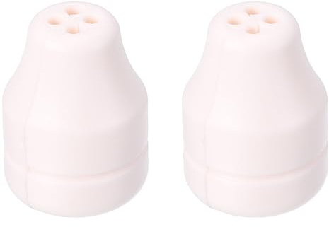 sourcing map 2 cordoncini per tende, 30 mm, in plastica, per persiane verticali, accessori per tende a rullo, colore bianco