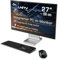 PC Tout-en-Un CSL Unity U27 Windows 11 Pro - AIO puissant 27 Full HD IPS Display Intel Core i5-1235U CPU 4400MHz Turbo, 500Go M.2 SSD, 16Go DDR5-RAM, USB 3.2, BT 5.2, AX WLAN