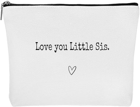 Bolsa De Aseo De Viaje - La Mejor Hermana De Los Regalos Hermanos De La Mejor Organizadora, La Bolsa Del Organizador De Alojamiento | Bolsa De Higiene De Artículos De Tocador De Viajes Portátil