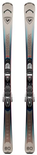 Rossignol Arcade 80° Xpress - All Mountain Skis with bindings for Men and Women