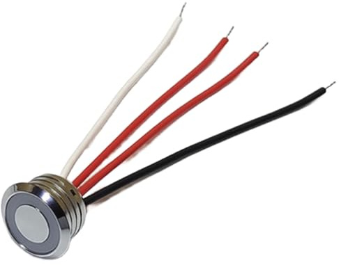 Uxsjakjsd Regulador de Intensidad LED con Sensor Táctil, Interruptor de Botón, Función de Memoria Dual, Tira LED para Cama, Armario de Pared, Atenuación Continua.