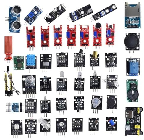 Kit de démarrage complet 45 en 1 pour capteur 2560 contient un module LED de détection de flamme tactile en métal pour les kits de développement professionnel