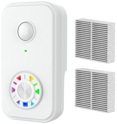 Zegaqae Purificadores De Aire Para Hogar Con Iones Negativos | Ionizador De Purificadores De Aire - Eliminador De Olores Y Neutralizador De Aromas Para Oficina Cocina Garaje Habitación