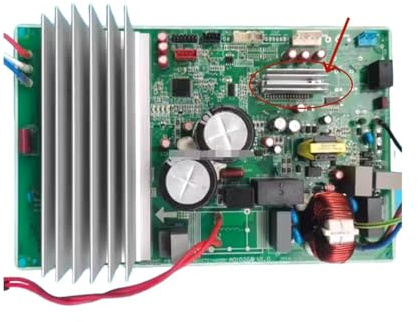 Ouyniei Applicable to Amortiguador Universal for Unidad Externa de Aire Acondicionado, Placa Base 210901592 - FR-4 (KB-6160). Accesorio Compatible(B)