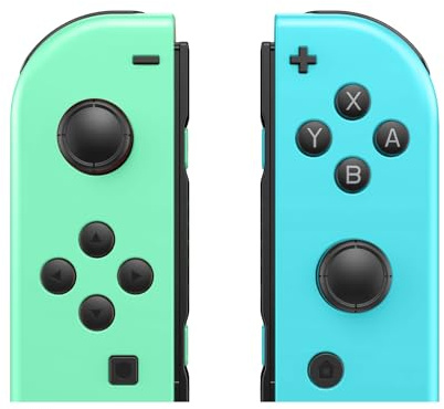 LNLBADNZ Replacement for Nintendo Switch Controller, Left and Right Switch Wireless Controllers Compatible with Switch/Lite/OLED, Support Motion Control/Wake-up/Dual Vibration