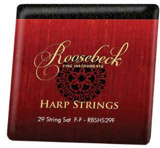 Roosebeck Harfe 29-Saiten Set F - F