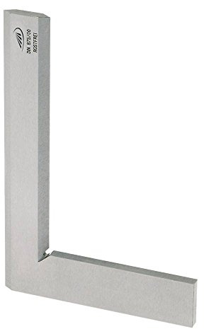 HELIOS-PREISSER 0388202 Haarwinkel gehärtet aus rostfreiem Stahl nach DIN 875/00, 50 x 40 mm, 0007646210500