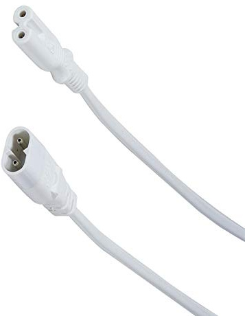 Netzkabelverlängerung 2 m IEC C8 Buchse auf Euro C7 Weiß | Ideal zur Verlängerung von Netzkabeln mit IEC C8/C7-Anschluss, 2 m, robust und flexibel.
