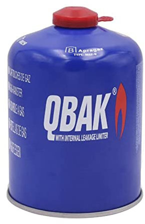 Gas 1 Bombona Recambio para Hornillo Portátil, Cartucho CP Camping de 450g Botella de Gas Azul Butano para Cocina Portátil, Bombona Mediana para cocinar y Acampar