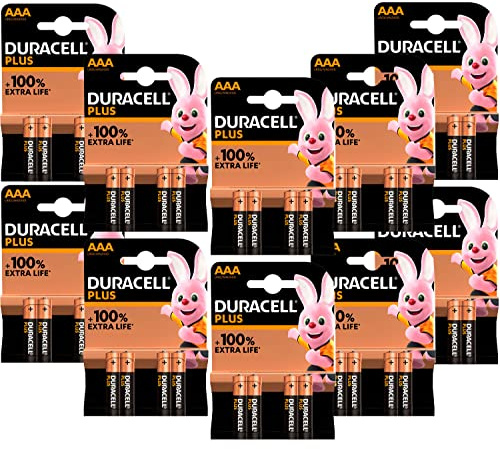 Duracell Plus AAA Alkaline Batteries Pack of 10