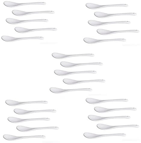 Kliplinc 25 Ceramic Spoon Teaspoon Spoon Jam Honey