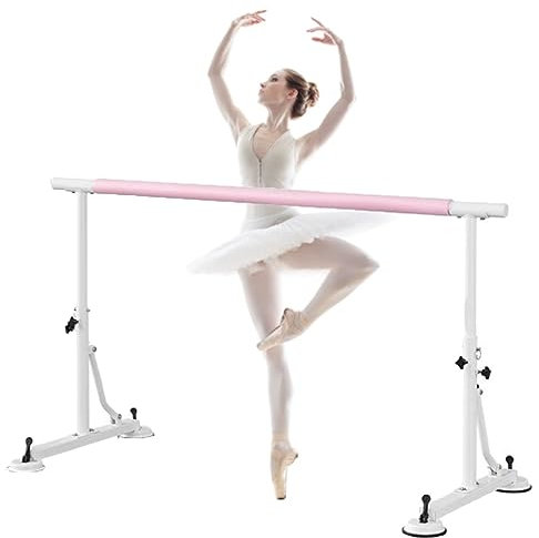 Ballettstange Kinder und Erwachsene können die Ballettstange, höhenverstellbare Stahlbeinstrebe, for Tanz-Yoga bewegen (Size : 1m/3.3FT)