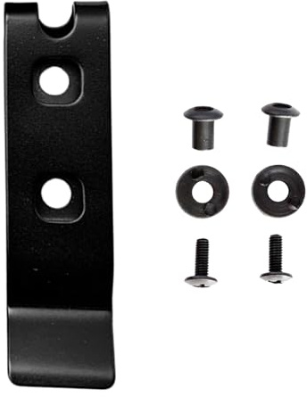 EAJORN 2 juegos de clips de cintura para vaina, clip trasero, vaina, clip de cintura trasera, clip de acero inoxidable, clip de cuchillo para exteriores