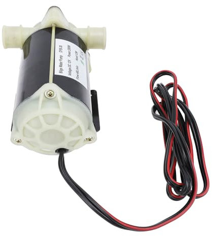 Pompa di Sentina Autoadescante 12V 200w 12m Testa 40L / Min Pompa a Girante Elettrica per Trasferimento Acqua per Vari Trasferimenti di Liquidi