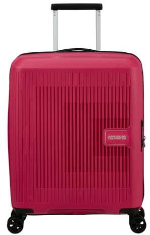 American Tourister Aerostep Spinner 55/20 EXP TSA Trolley Pink Flash