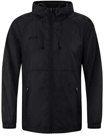 JAKO Unisex lättviktsjacka Light Flow, svart, S