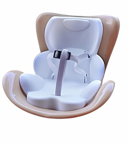 Autositz für Puppen, Miniatur-Luftventil-Clip-Puppensitz für Auto, niedliche Auto-Ornamente für Puppen-Display, Puppen-Zubehör für Sammler & Inneneinrichtung, Braun