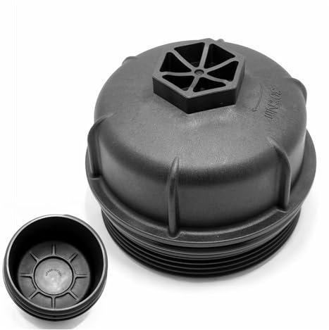 SVKVBNLNGK Couvercle De Boîtier De Filtre for Huile Adapté for Alfa Romeo Giulietta Mito Fiat 500L Bravo Doblo Ducato Freemont Idea Punto Opel Combo Lancia Musa Bouchon de Filtre à Huile