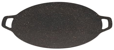 Crème De Grill Barbecue Coréen - Ronde Premium Antiadhésive, Poêle De Cuisson Plat | Barbecue À Induction Robuste Avec Conduction À La Chaleur Rapide Pour La Cuisinière Pour Le Ca