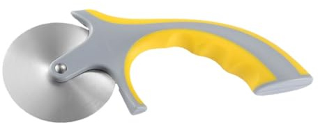 Alipis Cortador De Pizza De Acero Inoxidable Con Mango De Plástico Antideslizante, Rueda Giratoria Para Cortar Pizza y Pasteles, Herramienta Doméstica Ergonómica Para Cocina